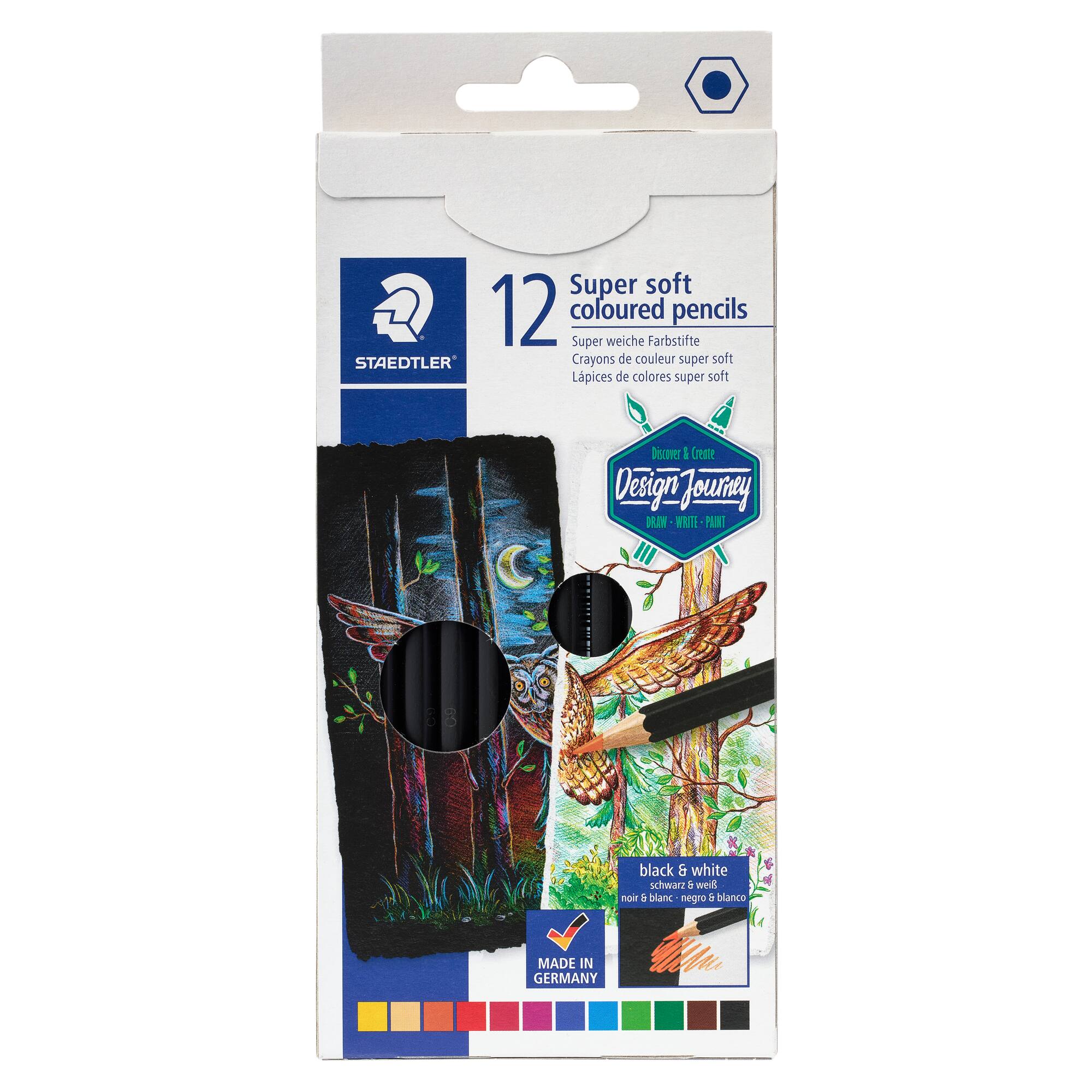 Staedtler® 12 Super Soft Colored Pencil Set